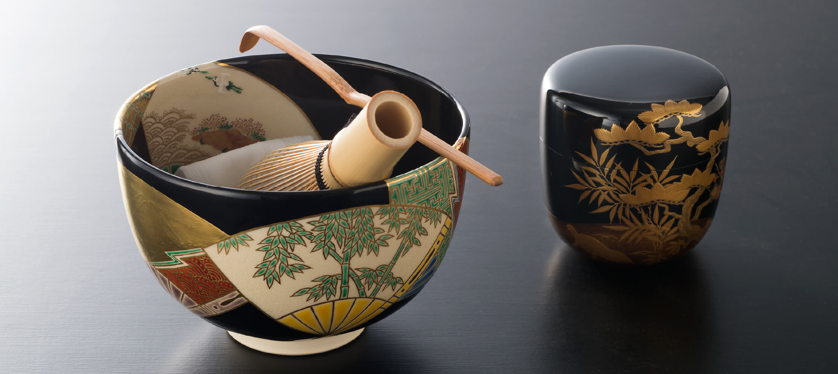 写真：茶道具セットの写真